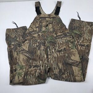 Liberty Overalls Mens 44 Brown Camo Realtree Canvas Hunting Workwear Made USA